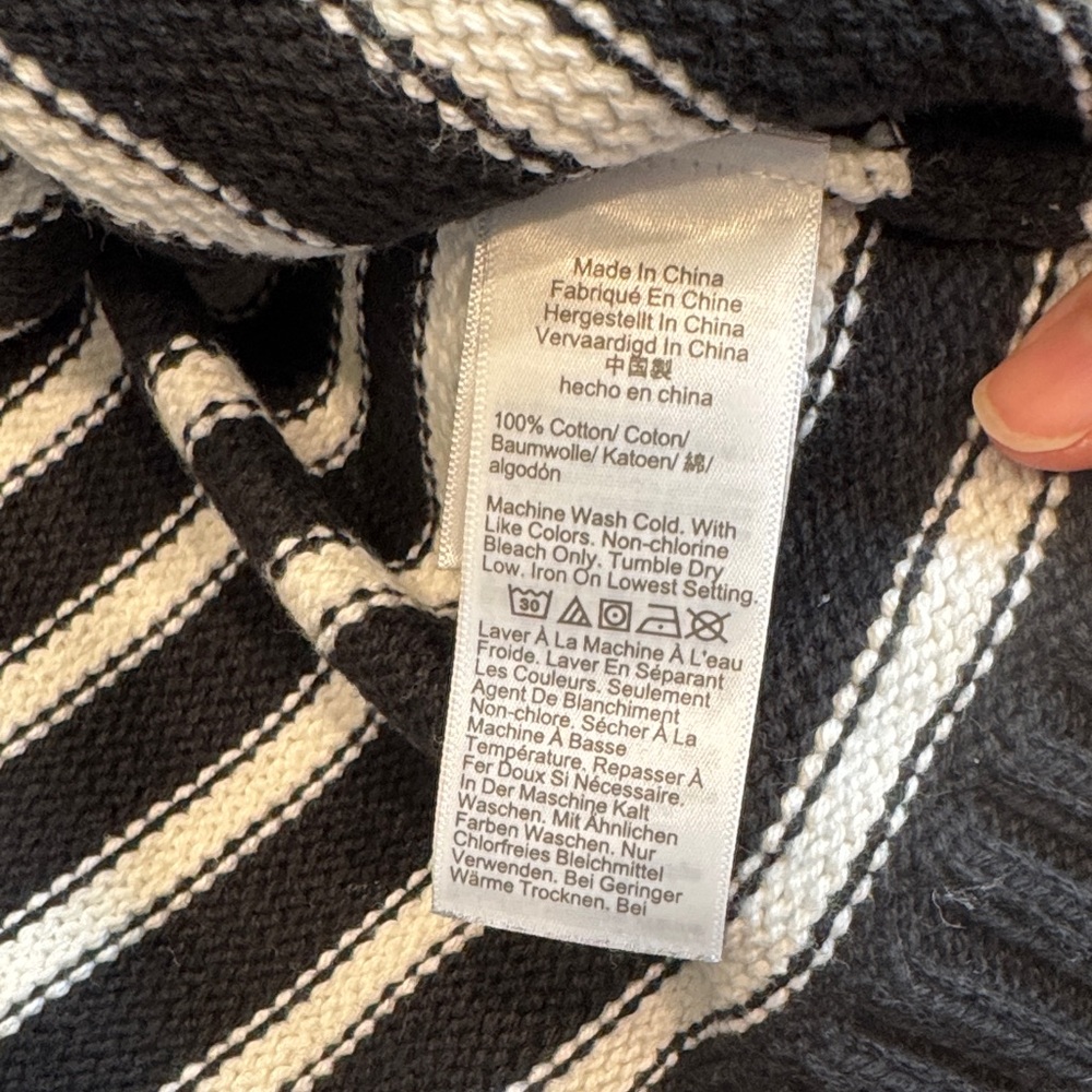 J. Crew Striped Cotton Sweater - Picture 6 of 8
